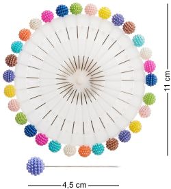 KN-18 Набор булавок для платка 30шт