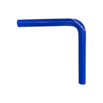 Патрубки силиконовые маслобензостойкие (фторсиликон) угловые 90° L=150/150