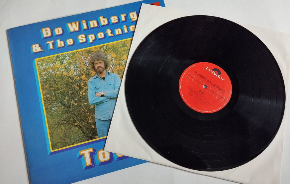 Винтажная виниловая пластинка LP Bo Winberg and The Spotnicks Today (Germany 1973)