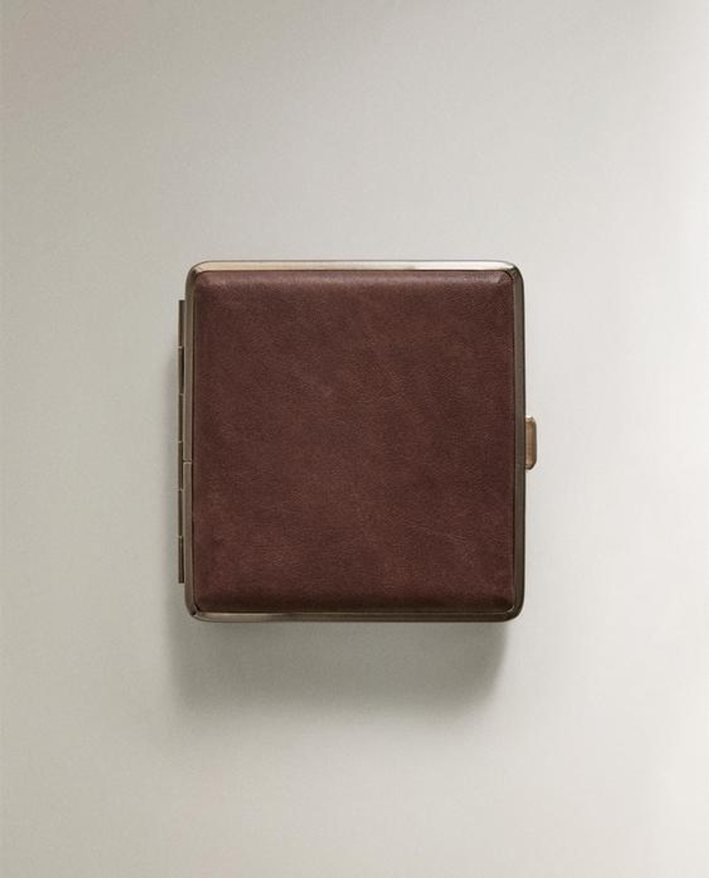 ZARA HOME КОЖАНЫЙ ПОРТСИГАР "GOLF CLUB", КОРИЧНЕВЫЙ
