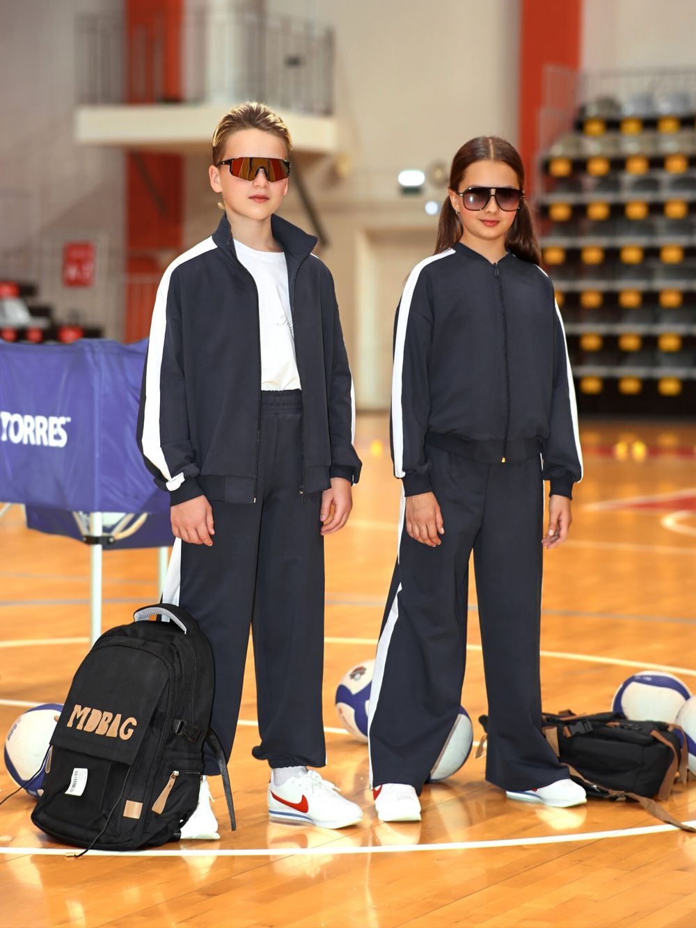 Костюм для девочки Успех-1 Виотекс ГРАФИТОВЫЙ