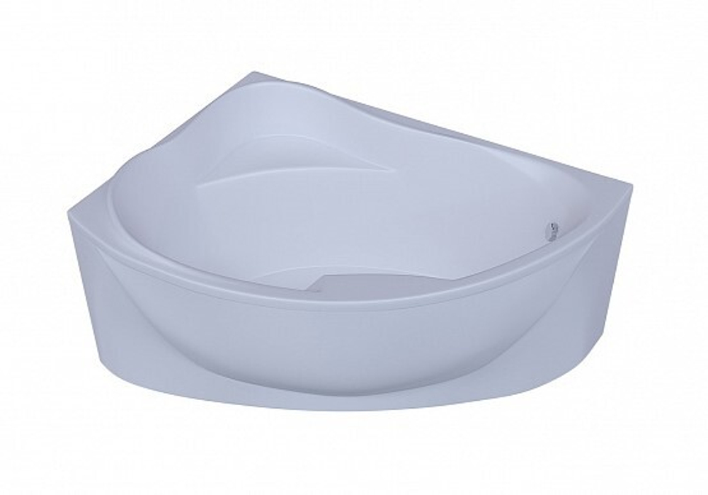 Акриловая ванна Aquatek (Акватек) Альтаир 158x120 L, с каркасом, с фронтальной панелью, со сливом-переливом