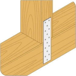 Пластина перфорированная крепежная,соединительная (PS) 40 мм x 200 мм (20 шт)