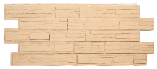 Цокольный сайдинг Альпийская Сказка ЭКО-1  АМБЕР