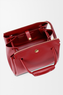 Loewe Сумка Madrid среднего размера из мягкой телячьей кожи, красный