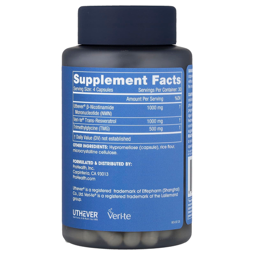 ProHealth Longevity, NMN Pro™, комплекс с NMN, 120 капсул