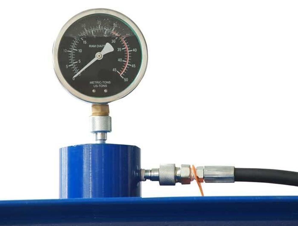 Гидравлический пресс T61230F AE&T 30 т с ножной педалью