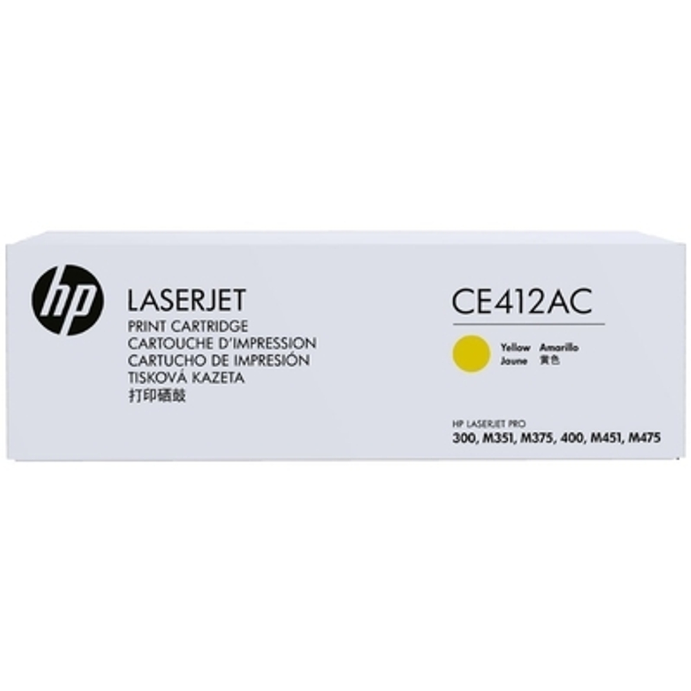 Оригинальный картридж hp CE412A № 305A жёлтый (CE412AC)