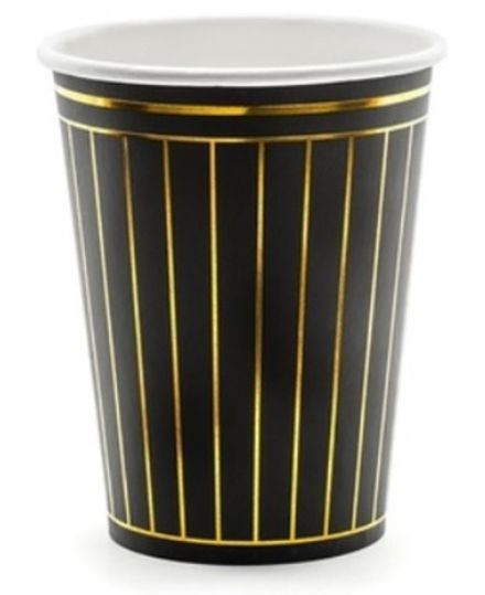 Стаканы "Black&Gold Линии" 6 шт