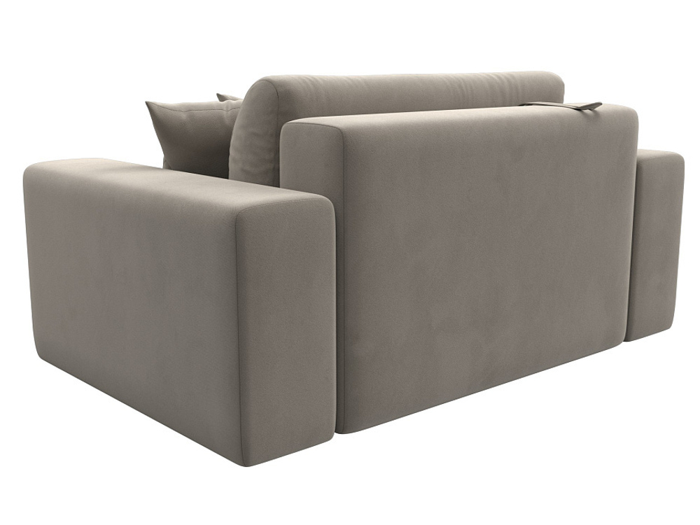 Кресло Лига-036 НПБ МИКРОВЕЛЬВЕТ Бежевый