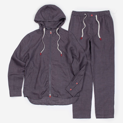 Льняной костюм Kiton