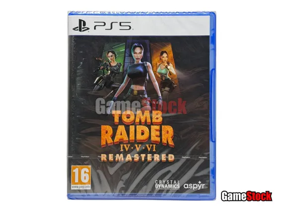 PS5 Tomb Raider 4-5-6 (IV-V-VI) Remastered (Новый, Полностью на русском языке)