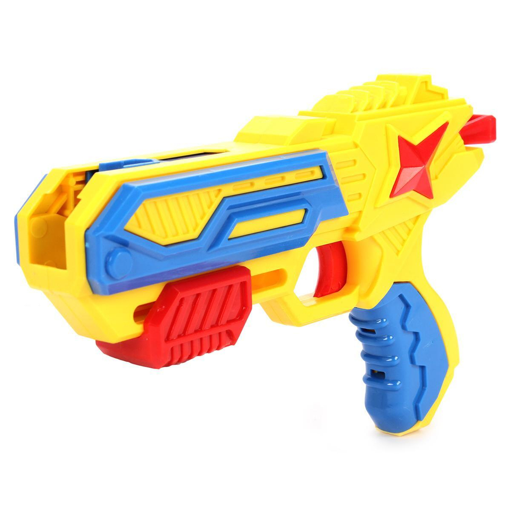 Игровой набор Запускалка Пистолет + 2 кольца 24,5см, пакет 099-75