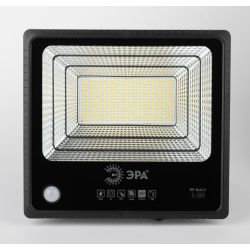 ЭРА Прожектор светодиодный уличный на солн. бат. 150W, 1500 lm, 5000K, с датч. движения, ПДУ, IP65 (