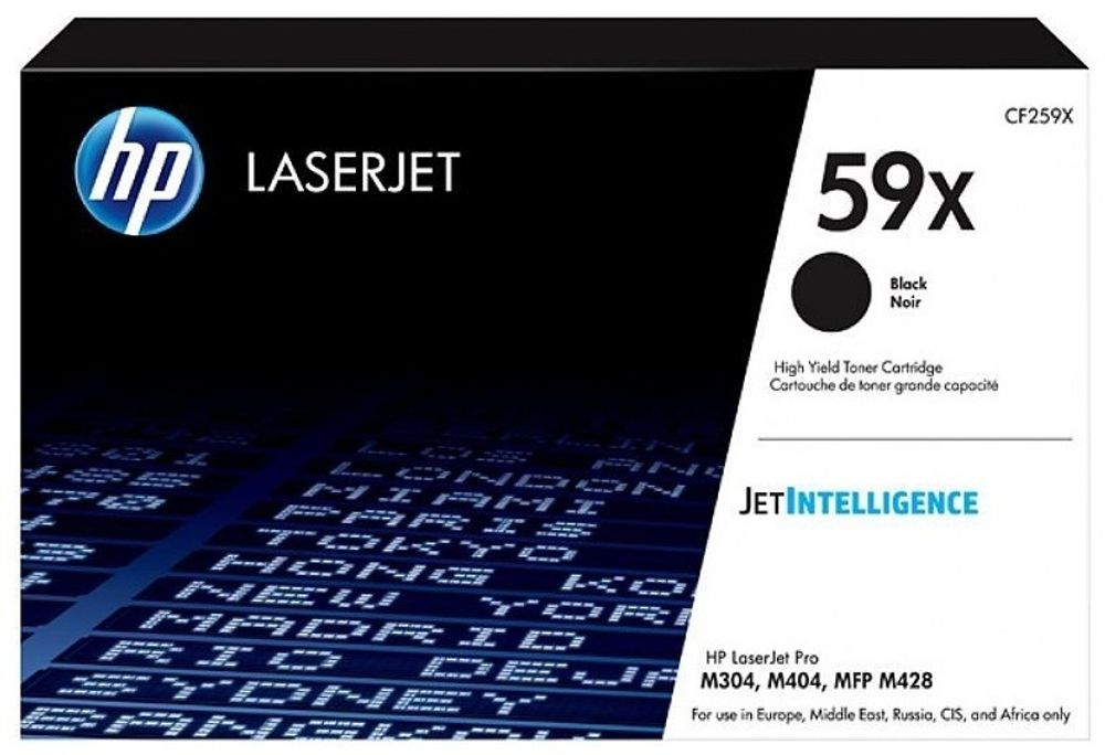 Картриджи HP 59X CF259X черный