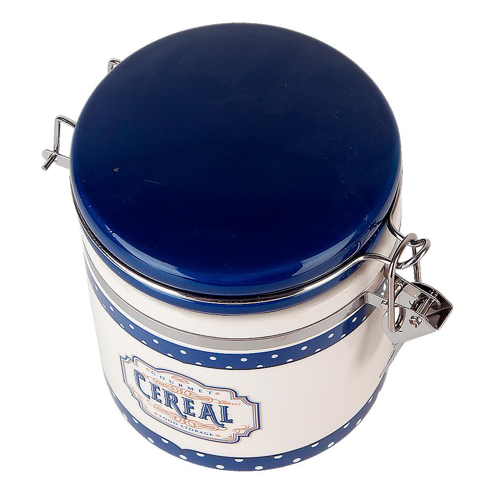 Банка для сыпучих продуктов (клипс) " " 11,5х10х11,5см v=480мл (подарочная упаковка)