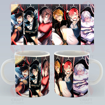 Кружка "Проза бродячих псов / Великий из бродячих псов - с подушками"