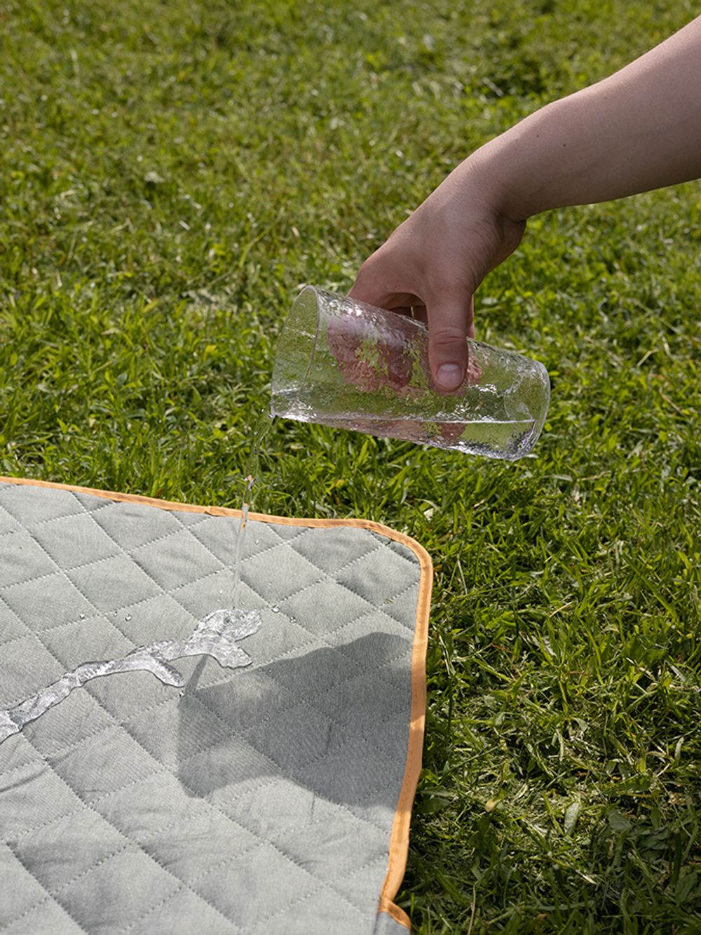 Плед для пикника и отдыха на пляже Smart Picnic, шалфей