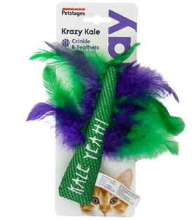 Petstages Игрушка для кошек Dental "Капуста" с кошачьей мятой, 20 см