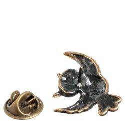 AM- 947 Брошь «Совушка» (латунь)