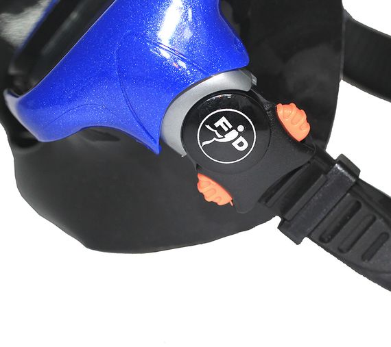 Маска FanDiver F104 черный/синий