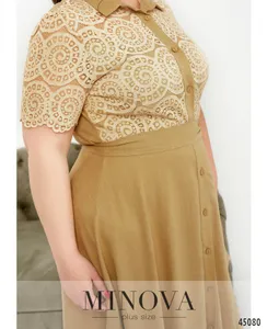 Платье 2179Б-бежевый Minova