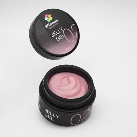 Bloom Jelly Gel 02 - Гель желе нежно-розовый, 15мл