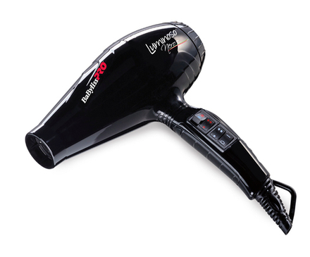 Фен BaByliss Pro Luminoso,2100 Вт, 2 насадки, черный