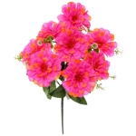 Искусственные цветы «Весеннее вдохновение» 48см 9цветков фуксия