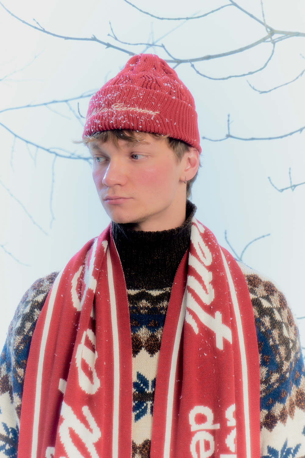 Шапка Called a Garment Everyday Beanie "Tomato"