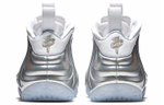 Кроссовки Nike Foamposite One Chrome White (Женская размерная сетка)