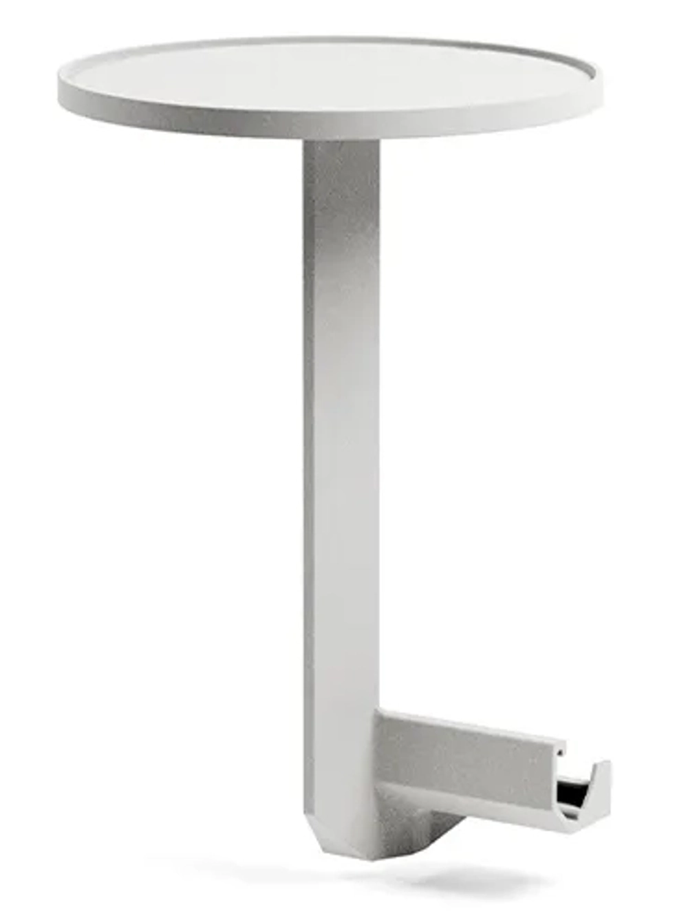 Столик пластиковый боковой Nardi Maximo Tavolino 33, гипс