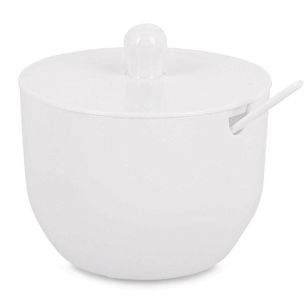 Сахарница с ложкой 0,39л Джелли (белый)