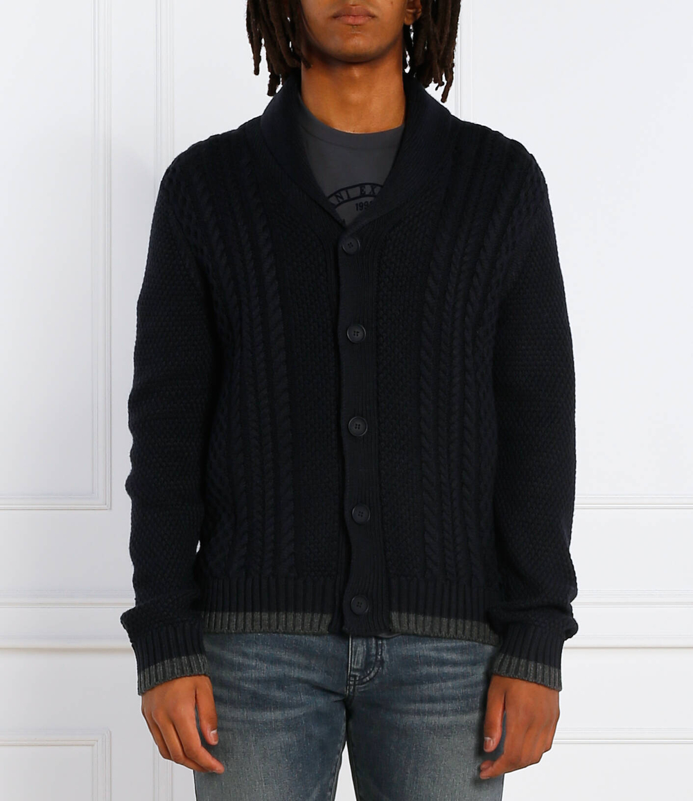 кардиган Armani Exchange - темно-синий(6LZE1B ZMY1Z)