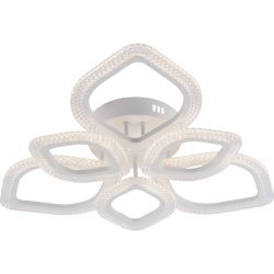 Светильник потолочный светодиодный Rivoli Megan 6110-107 106 Вт LED 2800К - 6200К модерн с пультом | Rivoli