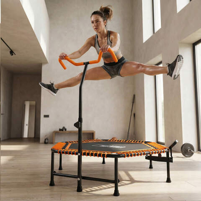 Батут спортивный UNIX Line FITNESS PRO (125 см) Orange