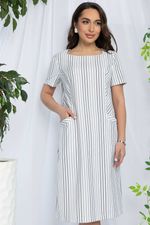 Платье Европейский шик (светло-серое) П13243-19М LT Collection