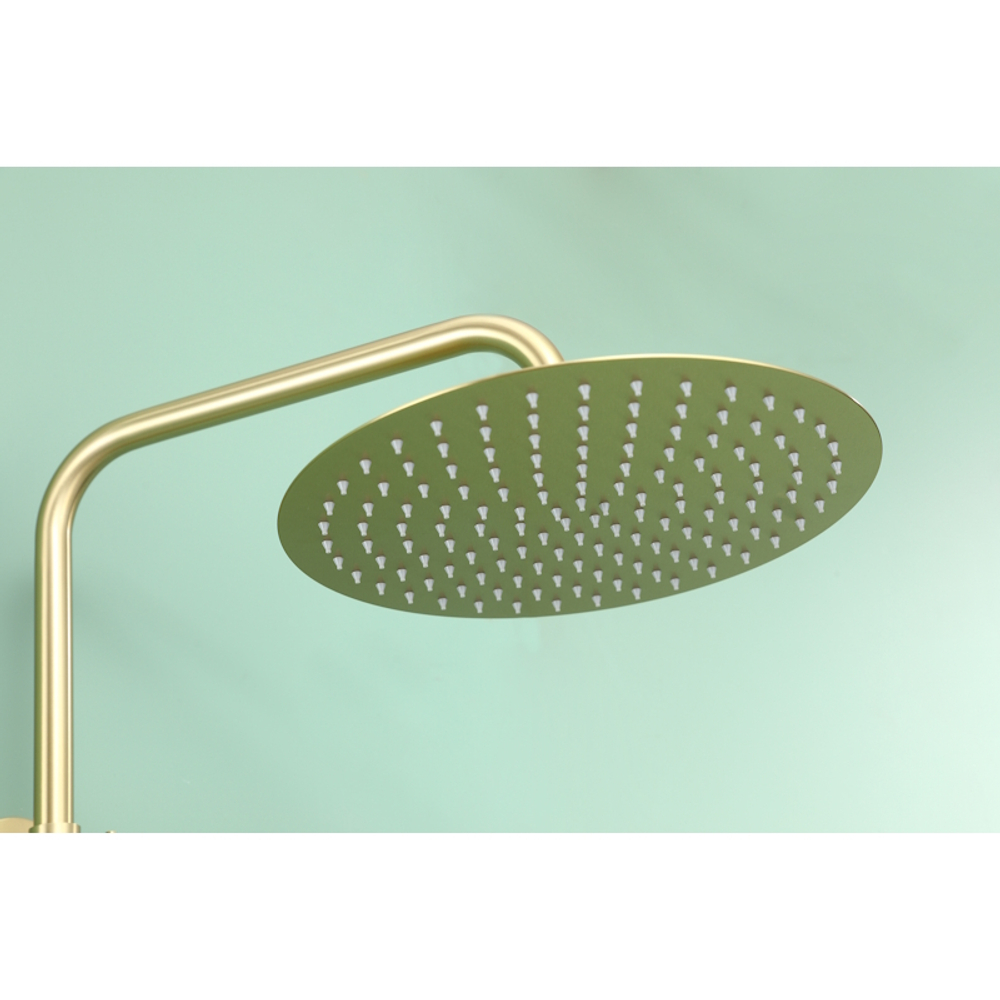 Душевая система Raglo R10.24.03, сатин золотой