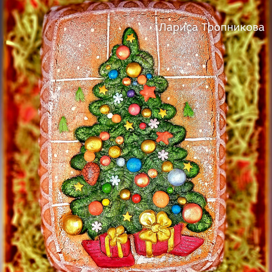 Пряничная форма Королева ёлок