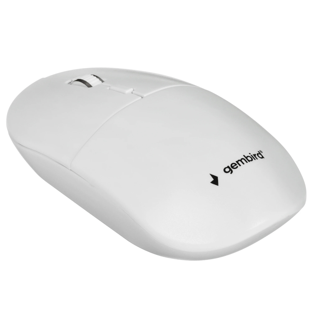 Комплект Gembird KBS-6000-W беспроводной клавиатура+мышь