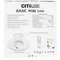 CL738241EL Бейсик Лайн Черный Св-к с пультом LED+RGB 30W