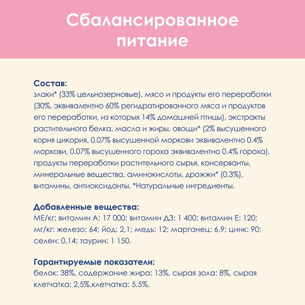 Сухой корм Cat Chow® для котят с высоким содержанием домашней птицы, Пакет 400 г Сухой корм Cat Chow® для котят с высоким содержанием домашней птицы, Пакет 400 г