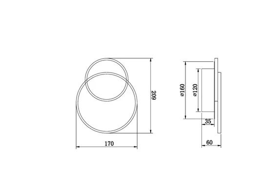 Настенный светильник (бра) FR10025WL-L10W Сиала / Siala 10 Вт LED Freya fr10025wl-l10w