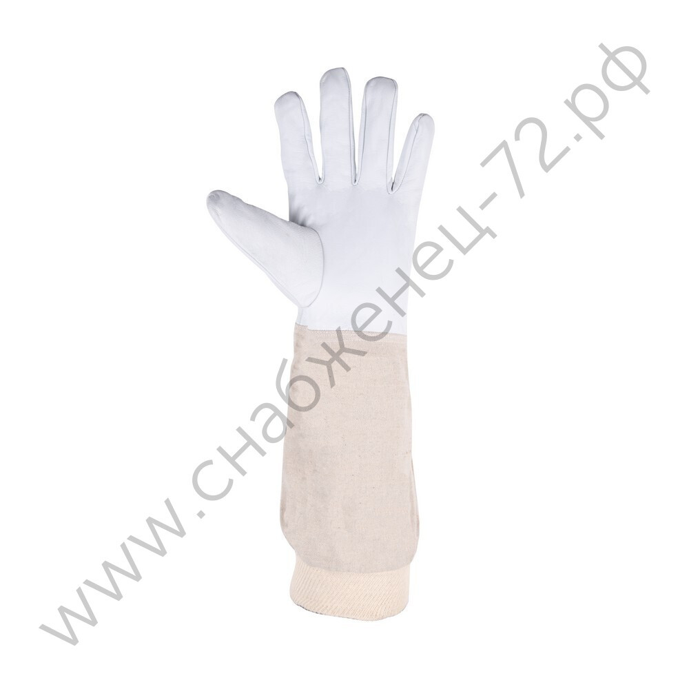 Перчатки кожаные длинные FOXWELD Лонгер СА-10