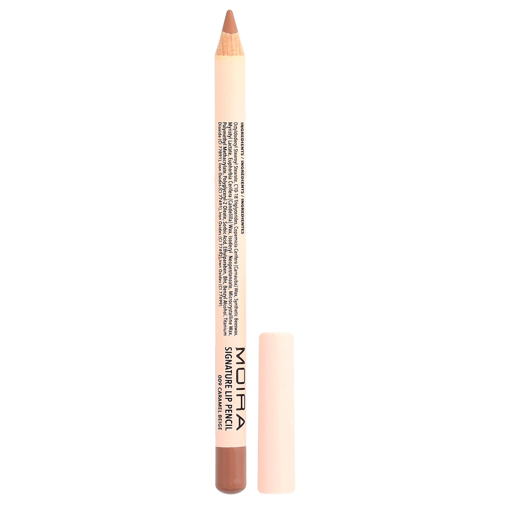Moira Beauty, фирменный карандаш для губ, 009 карамельно-бежевый, 1,1 г (0,04 унции)