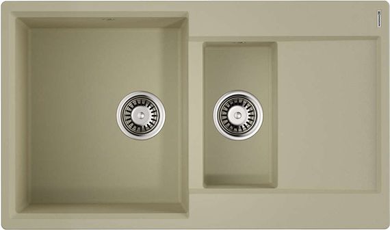 Мойка Omoikiri Daisen 86-2-BE Artgranit/ваниль(арт.4993471)