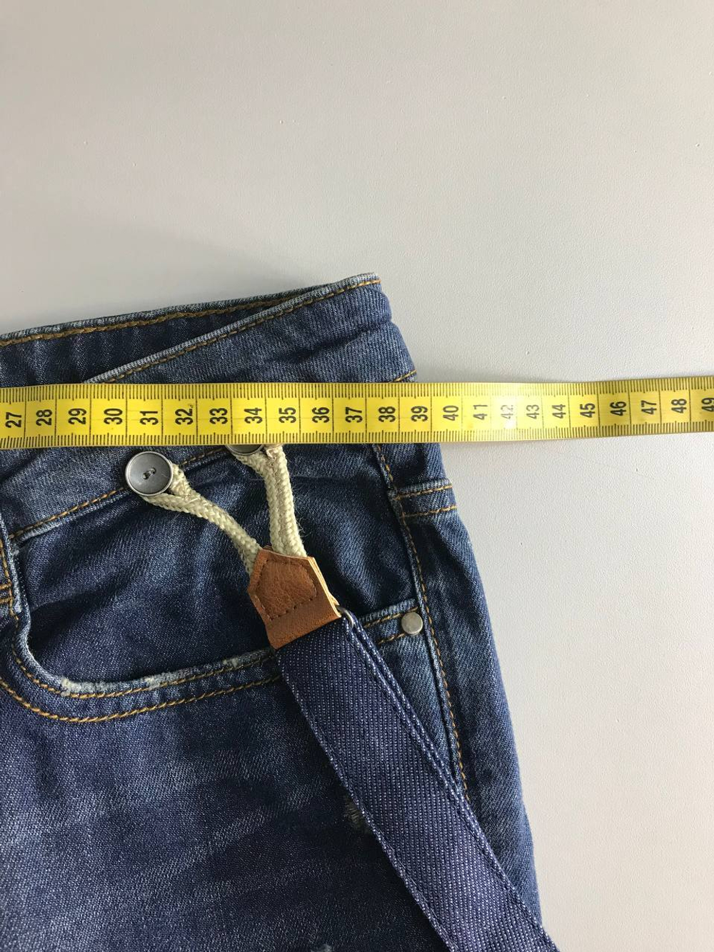 Джинсы Zara с подтяжками, на 13/14 лет