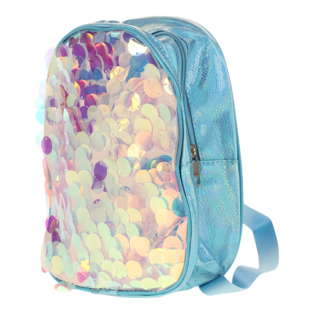 Рюкзак детский, 23*20см, с большими пайетами, 3цвета микс
