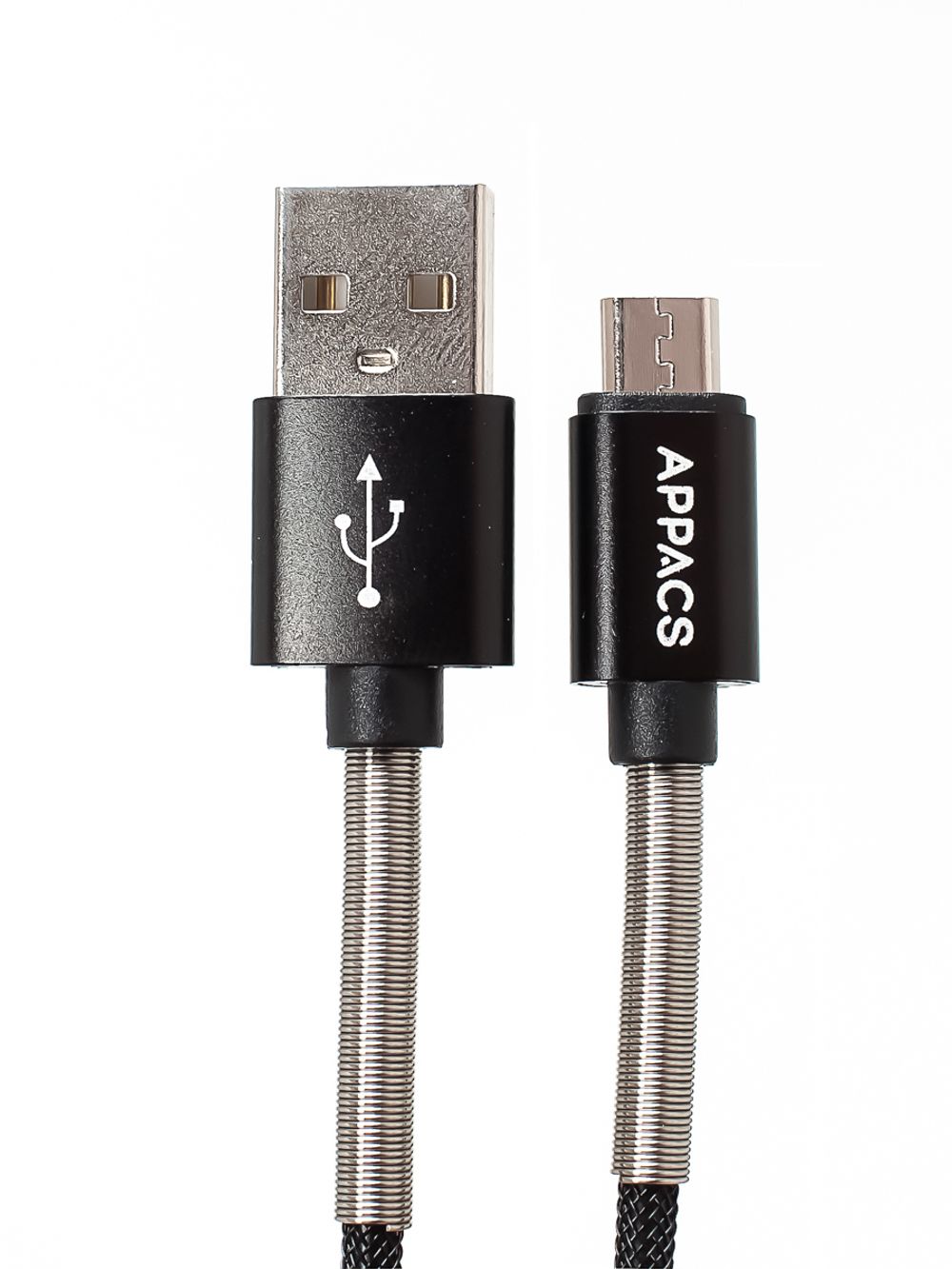 Кабель APPACS (рус.) AP03202m, microUSb, 5V/2.4A, 1 метр