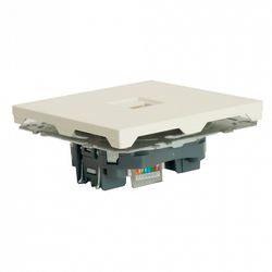 Розетка Ethernet RJ-45 без рамки Stekker Эмили 49873